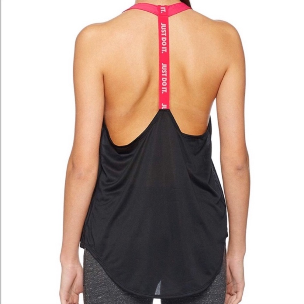 Nike Black & Red Elastika Tank Top Size XS